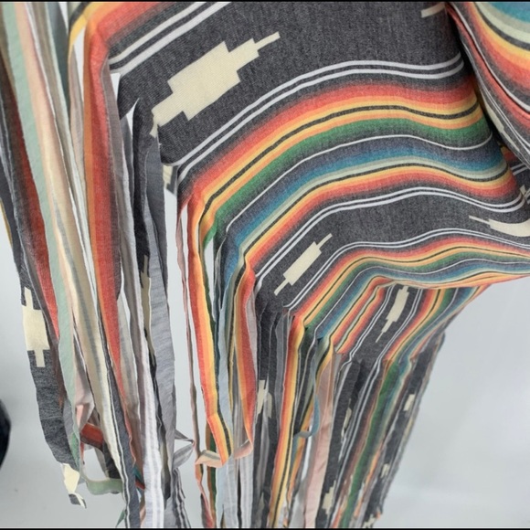 NWT Lucky and Blessed western cowgirl boho kimono duster - Picture 4 of 6